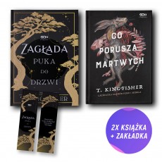 Zagłada puka do drzwi + Co porusza martwych (2x książka + zakładka gratis)