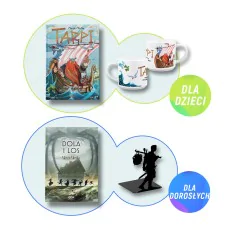 Tappi. Podróże Tappiego po Szumiących Morzach + Dola i Los (2x książka + kubek + podpórka)
