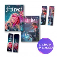 Fairest + Cinder (2x książka + 2x zakładka gratis)