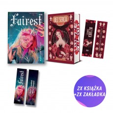 Fairest + Bez serca (barwione brzegi) (2x książka + 2x zakładka gratis)