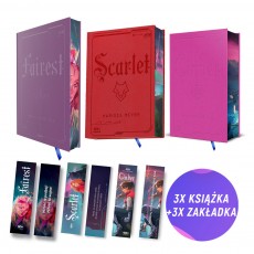 SQN Originals: Fairest TW + Scarlet TW + Cinder TW (3x książka + 3x zakładka gratis)