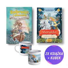 Dobrosia i pluszaki. Morza Wydumane + Matylda i tajemnica Straży (2x książka + Kubek 250 ml Matylda)