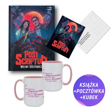 Post Scriptum (książka + kubek 450ml Nie będziesz błyszczała + pocztówka gratis)