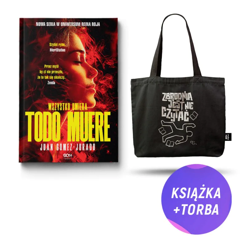 Todo Muere. Wszystko umiera (książka + torba kryminalna)