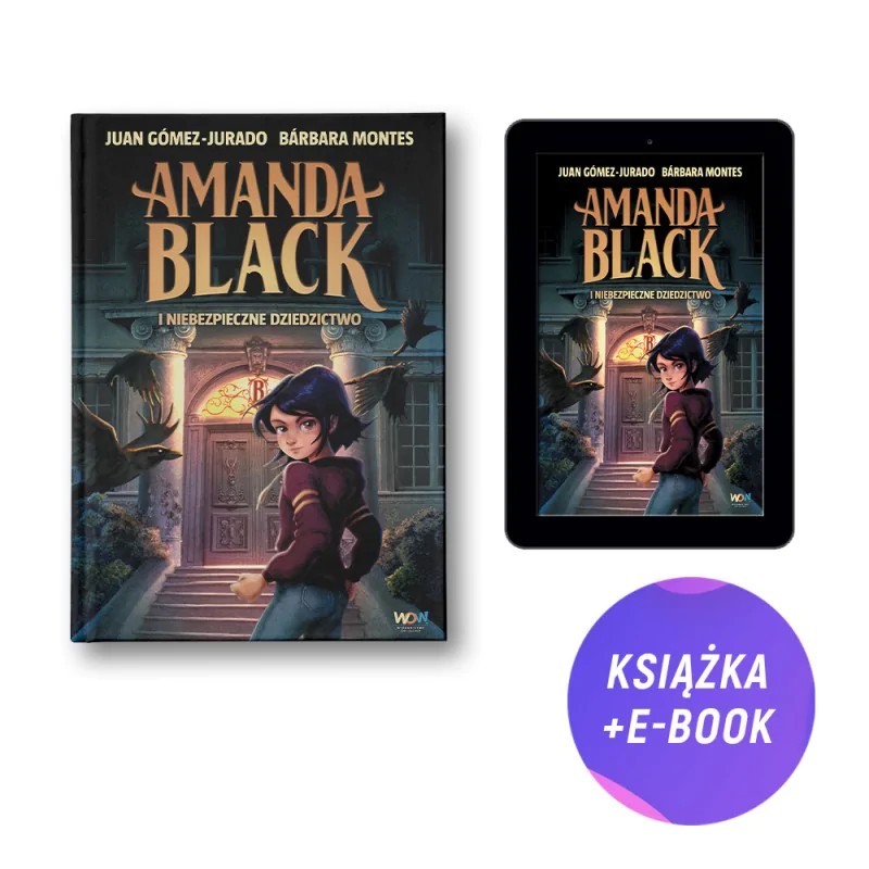Amanda Black i niebezpieczne dziedzictwo (książka + e-book)
