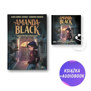 Amanda Black i niebezpieczne dziedzictwo (książka + audiobook)