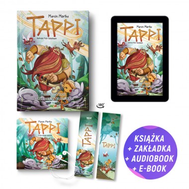 Tappi. O wielkim wyścigu i jeszcze większym bałaganie (książka + audiobook + e-book + zakładka gratis)