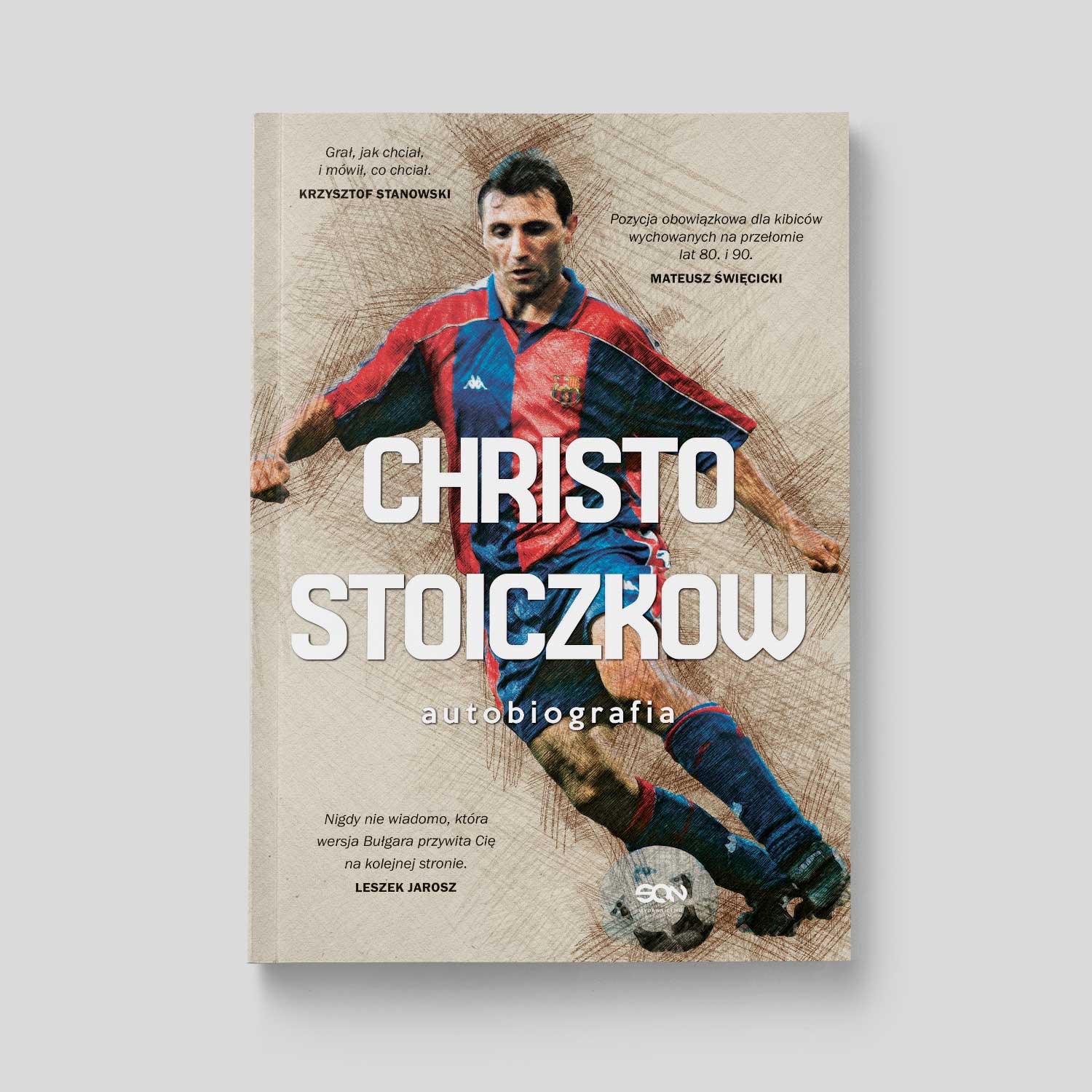 Okładka:Christo Stoiczkow. Autobiografia 