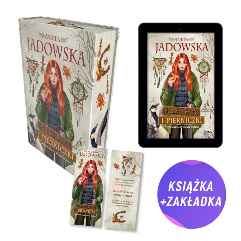 Klątwy i pierniczki (książka + e-book + zakładka gratis) Klątwy i pierniczki (książka + e-book + zakładka gratis)
