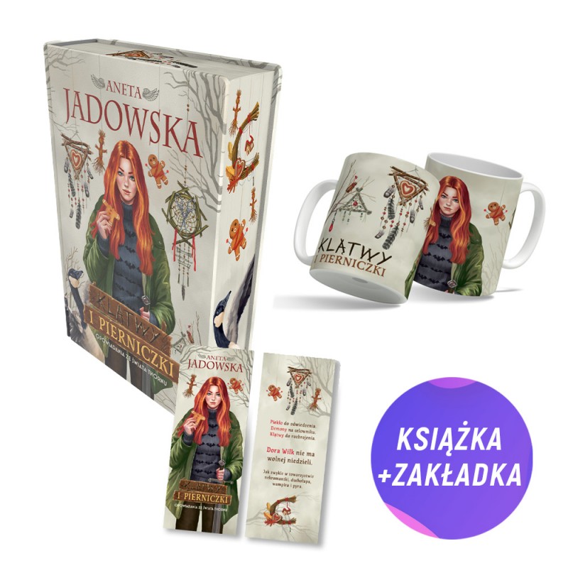 Klątwy i pierniczki (książka + kubek 540ml + zakładka gratis) Klątwy i pierniczki (książka + kubek 540ml + zakładka gratis)