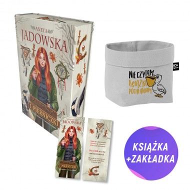 Klątwy i pierniczki (książka + organizer bawełniany na książki + zakładka gratis)