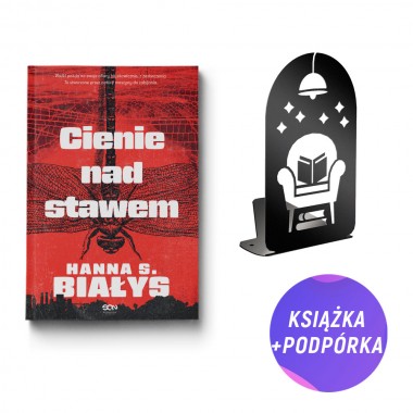 Cienie nad stawem (książka + podpórka na książki)
