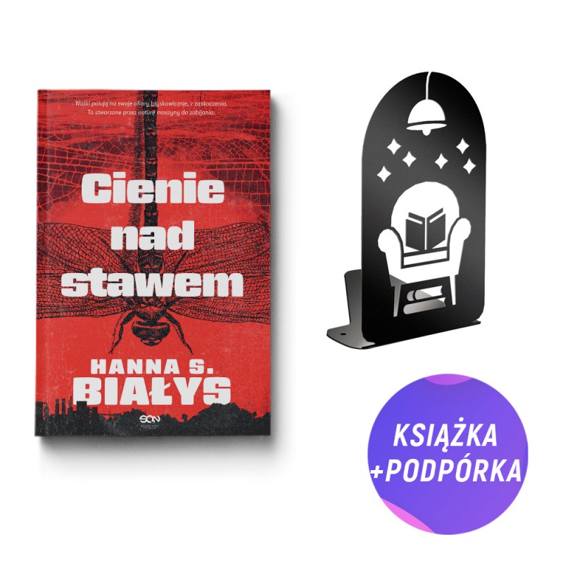 Cienie nad stawem (książka + podpórka na książki) Cienie nad stawem (książka + podpórka na książki)