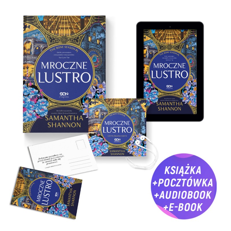 Mroczne lustro MK (książka + audiobook + e-book + pocztówka gratis) Mroczne lustro MK (książka + audiobook + e-book + pocztówka gratis)