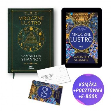 Mroczne lustro - wydanie płócienne (książka + e-book + pocztówka gratis)