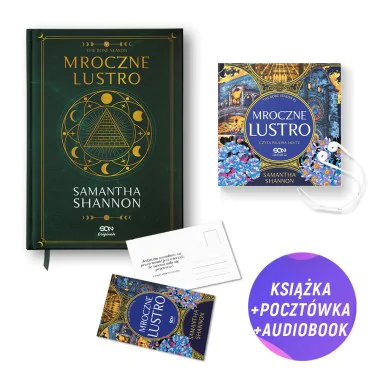 Mroczne lustro - wydanie płócienne (książka + audiobook + pocztówka gratis)