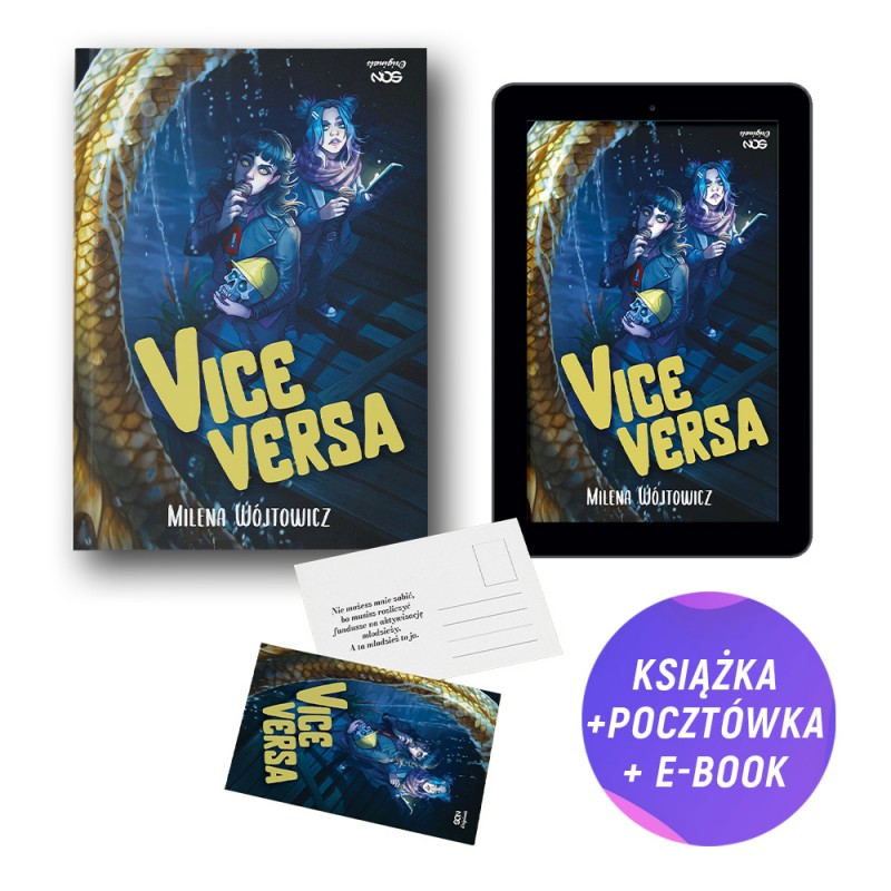 SQN Originals: Vice Versa (książka + e-book + pocztówka gratis) SQN Originals: Vice Versa (książka + e-book + pocztówka gratis)