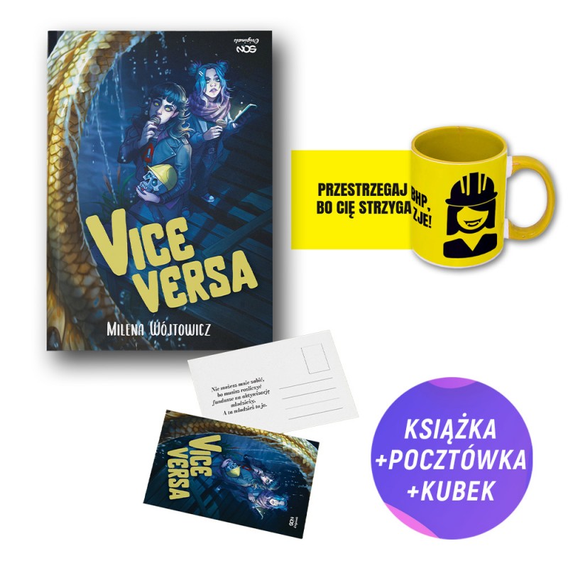SQN Originals: Vice Versa (książka + kubek 330ml Vice versa + pocztówka gratis) SQN Originals: Vice Versa (książka + kubek 330ml Vice versa + pocztówka gratis)