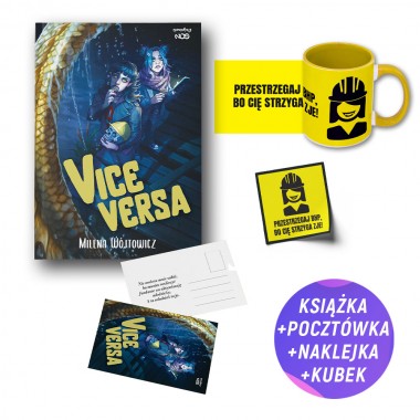 SQN Originals: Vice Versa (książka + naklejka fantasy BHP + kubek 330ml Vice Versa + pocztówka gratis)