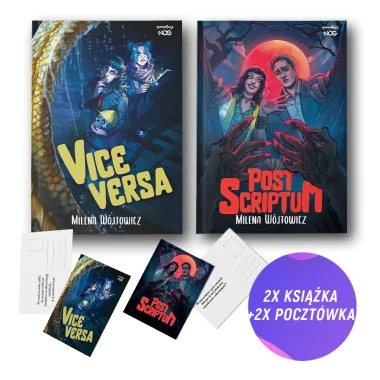 SQN Originals: Vice Versa + Post Scriptum (2x książka + 2x pocztówka gratis)