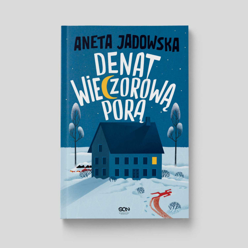 Okładka książki Denat wieczorową porą w księgarni SQN Store Okładka książki Denat wieczorową porą w księgarni SQN Store