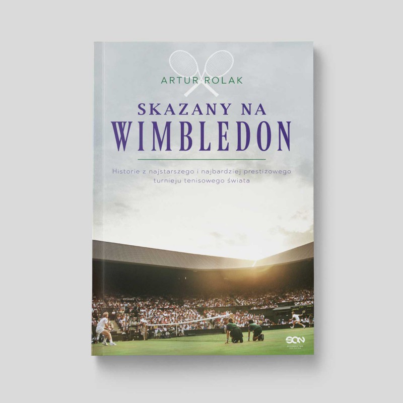 Okładka książki "Skazany na Wimbledon" na SQN Store