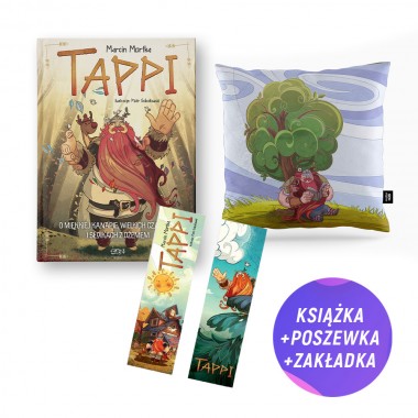 Tappi (książka + poszewka bawełniana Tappi Marcin Mortka x Sokołowski + zakładka gratis)