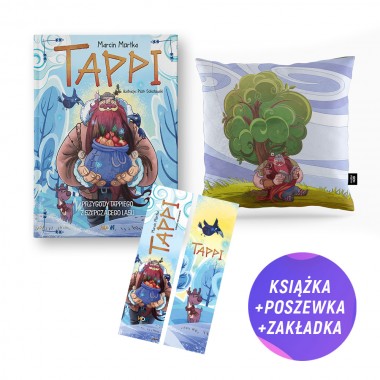 Tappi. Przygody Tappiego z Szepczącego Lasu (książka + poszewka bawełniana Tappi + zakładka gratis)