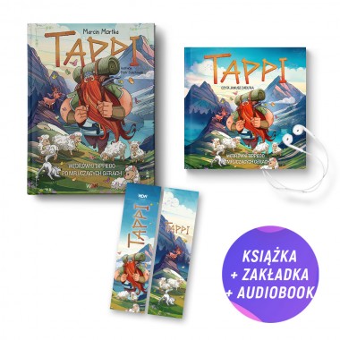 Tappi. Wędrówki Tappiego po Mruczących Górach (książka + audiobook + zakładka gratis)