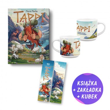 Tappi. Wędrówki Tappiego po Mruczących Górach (książka + kubek Tappi 6 + zakładka gratis)