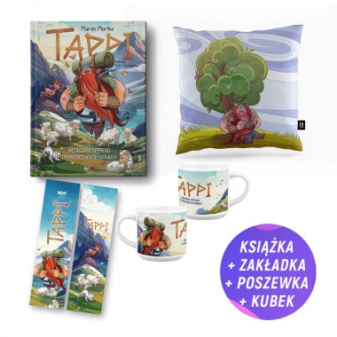 Tappi. Wędrówki Tappiego po Mruczących Górach (książka + kubek Tappi 6 + poszewka bawełniana + zakładka gratis)