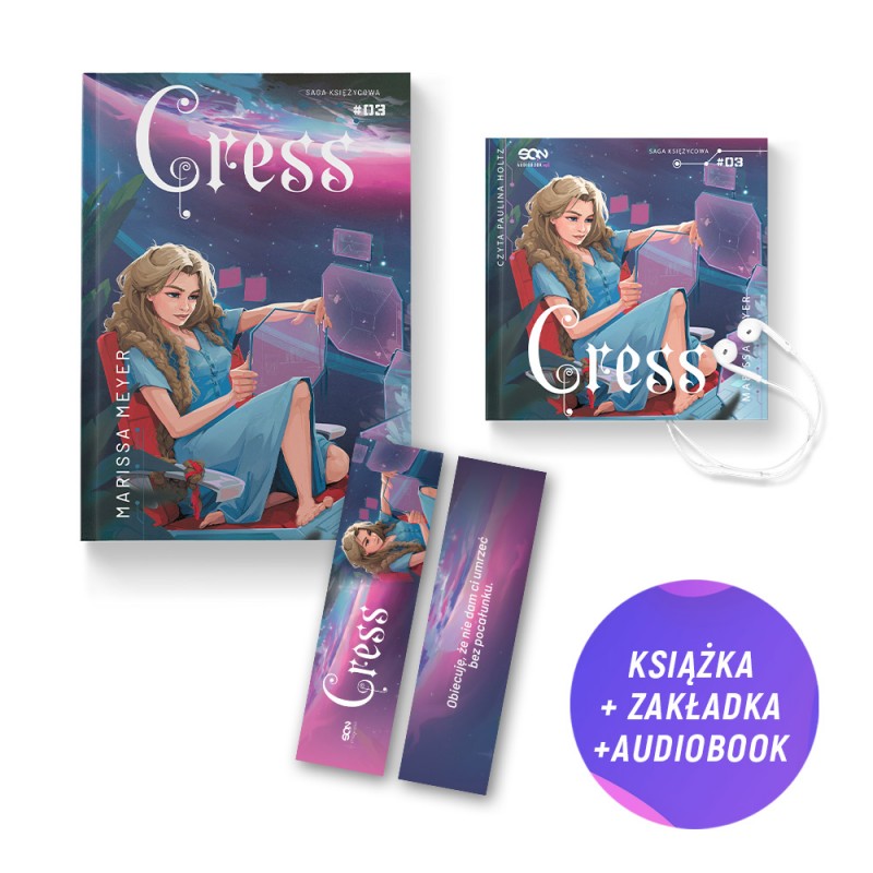 Cress (książka + audiobook + zakładka gratis)