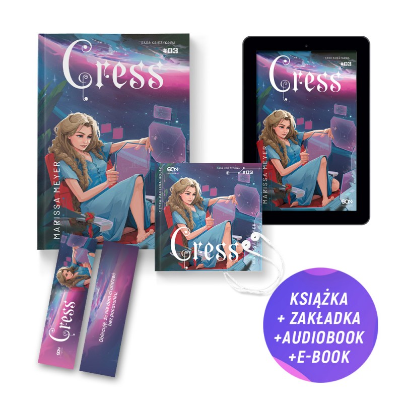 Cress (książka + audiobook + e-book + zakładka gratis)