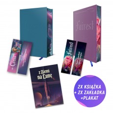 Cress TW + Fairest TW (2x książka + plakat A4 + 2x zakładka gratis)