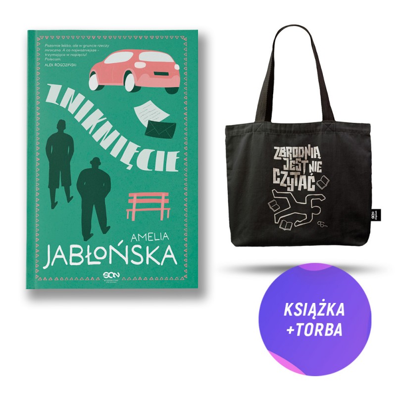 Zniknięcie (książka + torba bawełniana zbrodnią jest nie czytać)