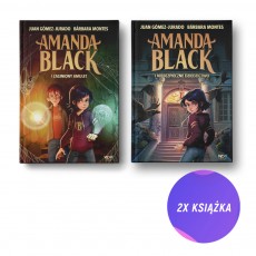 Amanda Black i zaginiony amulet + Amanda Black i niebezpieczne dziedzictwo (2x książka)