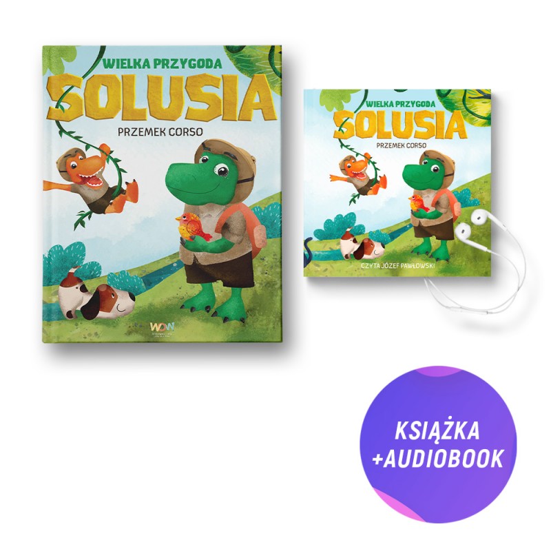 Wielka przygoda Solusia (książka + audiobook)