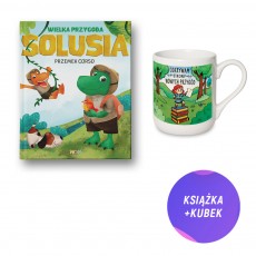 Wielka przygoda Solusia (książka + kubek kolorowy Odkrywam strony nowych przygód 330ml)