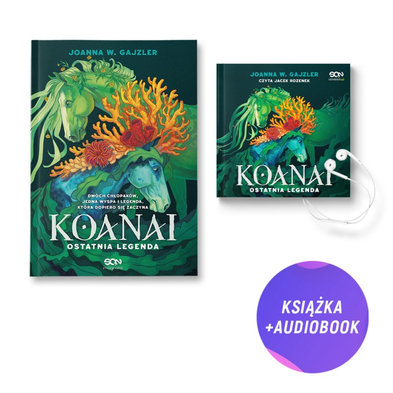 Koanai. Ostatnia legenda (książka + audiobook + pocztówka gratis)