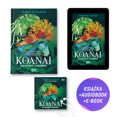 Koanai. Ostatnia legenda (książka + audiobook + e-book + pocztówka gratis)