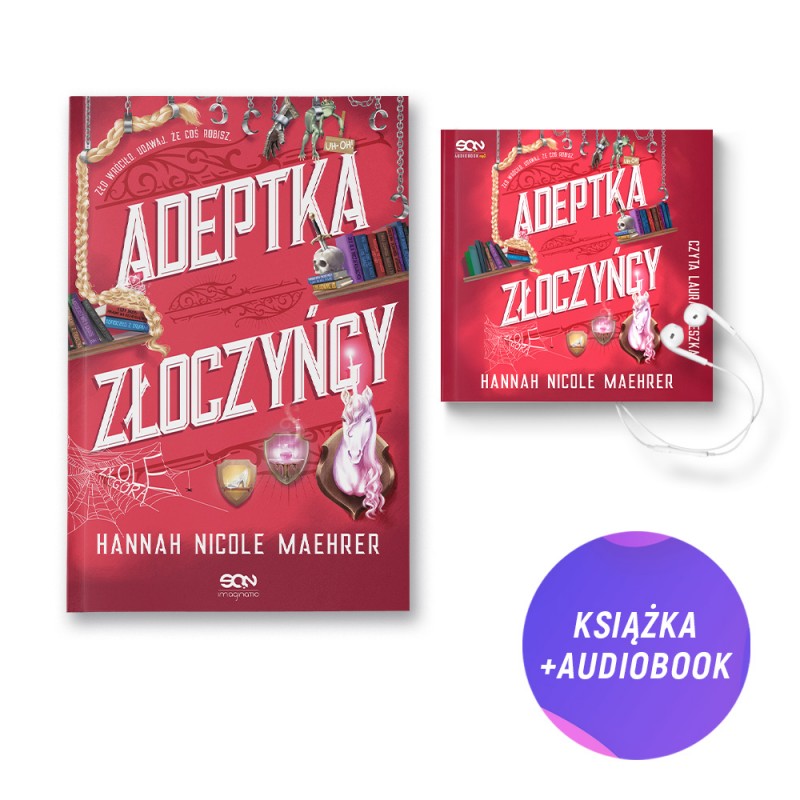 Adeptka złoczyńcy (książka + audiobook + zakładka gratis)