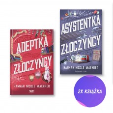 Adeptka złoczyńcy + Asystentka złoczyńcy (2x książka + zakładka gratis)