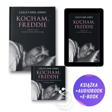 Kocham, Freddie. Sekretne życie i miłość Freddiego Mercury’ego (książka + audiobook + e-book)