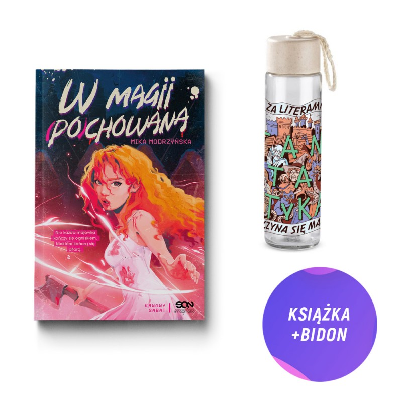 W magii (po)chowana (książka + szklany bidon 350ml)