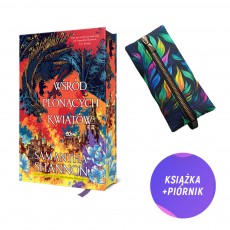 Wśród płonących kwiatów TW (książka + piórnik kolorowe pióra + pocztówka gratis)