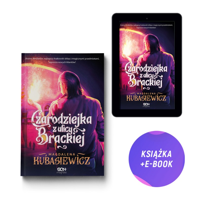 Czarodziejka z ulicy Brackiej (książka + e-book)