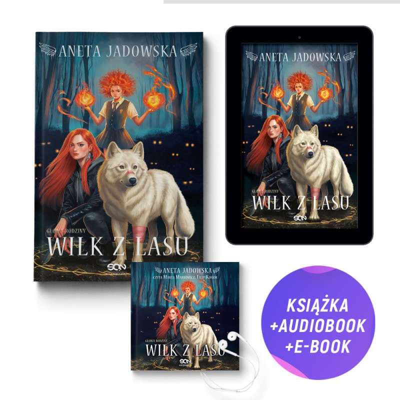 Wilk z lasu (książka + audiobook + e-book + zakładka gratis)