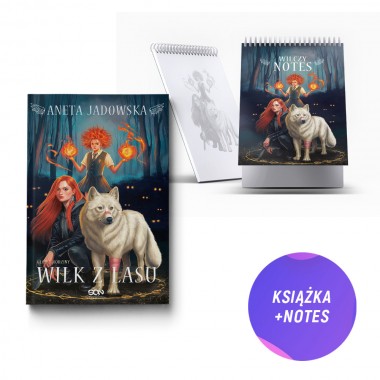 Wilk z lasu (książka + notes A5 Wilk z lasu + zakładka gratis)