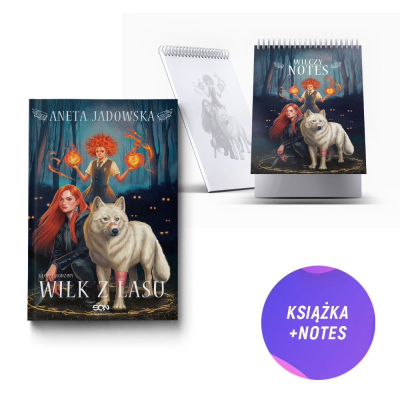 Wilk z lasu (książka + notes A5 Wilk z lasu + zakładka gratis)