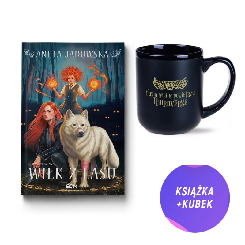 Wilk z lasu (książka + kubek matowy 450ml Thornverse + zakładka gratis)